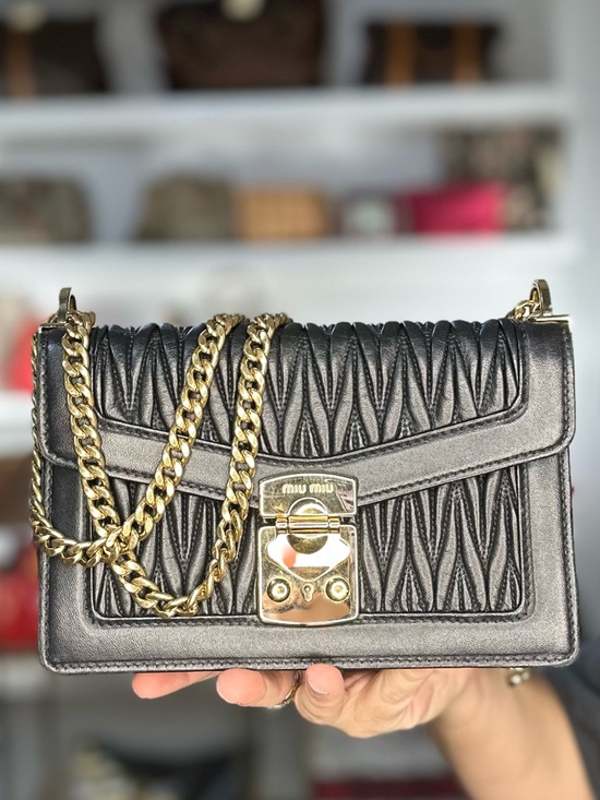 Handbags - @SCHOC MIU MIU CHAIN FLAT BAG + MIU MIU 2 WAY BAG BUNDLE 1800/1800 credit used